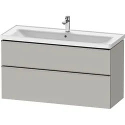Duravit D-Neo Waschtischunterbau wandhängend Betongrau Matt 1184x452x625 mm - DE4391070070000 DE4391070070000