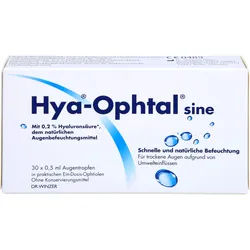 Hya-Ophtal Sine Augentropfen 15 ML