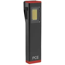 PCE LED-Arbeitsleuchte Penlight P450, 600mAh, USB-C, IPX3, schwarz