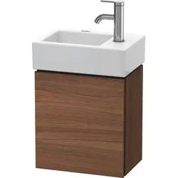 Duravit L-Cube Waschtischunterbau wandhängend Nussbaum Matt 364x241x400 mm - LC6293L7979 LC6293L7979