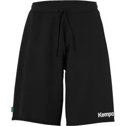 Shorts KEMPA "Sweatshorts Core 26 Kids", Mädchen, Gr. 164, N-Gr, schwarz, Obermaterial: 60% Baumwolle CO. 40% Polyester Pol. recyc.., Hosen Shorts