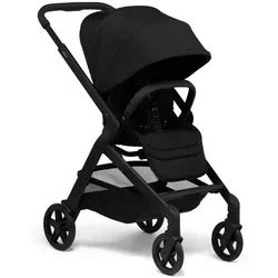 Joolz Kinderwagen , Schwarz , Textil , Feststellbremse, Fußstütze abklappbar, Federung, kugelgelagerte Räder, Verdeckung abnehmbar, 5-Punkte-Gurt, für Babyschale geeignet, Griff in Lederoptik, mit Tragegriff, Sitz umsetzbar, Einhand-Faltmechanismus, abnehmbarer Schutzbügel , Baby on Tour, Kinderwagen, Kombikinderwagen