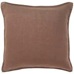 Xxxl Kissenhülle , Braun , Textil , Uni , 60x60 cm , Oeko-Tex® Standard 100 , Heimtextilien, Bezüge, Kissenbezüge