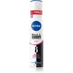 NIVEA Black & White Invisible Clear Antitranspirant-Spray für Damen 200 ml