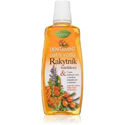 Bione Cosmetics Sea buckthorn Mundwasser gegen Plaque für gesundes Zahnfleisch 500 ml