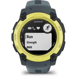 Instinct® E - 40 mm, Twilight/Electric Lime, mit Silikon-Wechselarmband 20 mm Twilight