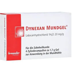 Dynexan Mundgel Zylinderampullen 4X1,7 g