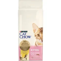 PURINA Katzenfutter Kätzchen Huhn 15kg + Überraschung für die Katze