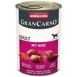 ANIMONDA GranCarno Adult Dog mit Herzen 400g