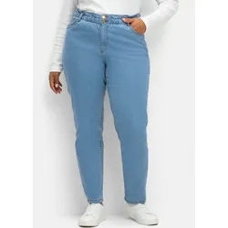 Sieh an! Bequeme Jeans Jeans leicht vertieft blau 24