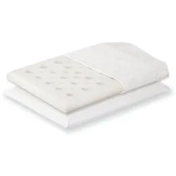 Lorelli Babykissen Air Comfort, Größe 35 x 27 x 3 cm, Bezug abnehmbar, ab Geburt weiß