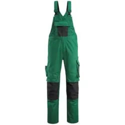 Mascot Augsburg Latzhose Größe 82C64, grün/schwarz