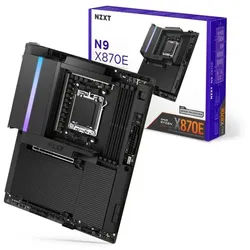 N9 X870E Black Mainboard - AMD X870E - AMD AM5 socket - DDR5 RAM - ATX
