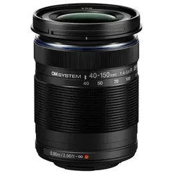 OM SYSTEM M.Zuiko ED 40-150mm f/4,0-5,6 R Micro Four Third schwarz