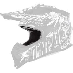 Oneal 2Series Jugend Innenfutter & Wangenpolster, grau, Größe S für Männer