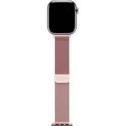 DECODED Smartwatch-Armband Milanaise Traction Strap Black 38/40/41/42mm rosa