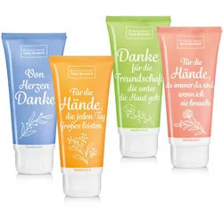 Handcreme Spruchtube 4er-Set - 400 ml