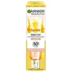 Garnier - Skin Active Vitamin C Tägliches Sonnenfluid Glow mit LSF 50+ Gesichtscreme 40 ml