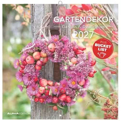 NEUMANN Wandkalender Gartendekor 2027