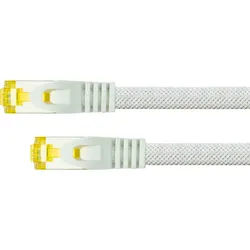 PYT 8070PY-020W - Patchkabel - Rohkabel Cat.7 weiß 2 m