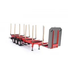 1:14 3-Achs Rungenauflieger, neue Aufh.