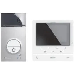 Legrand Bticino 364922 Flex'ONE Video-Set mit Türstation LINEA3000 (1 und 2 Ruftasten) + CLASSE100 V16E