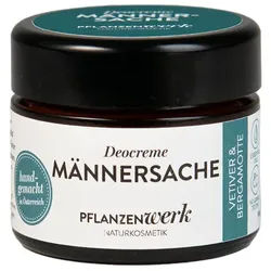 Pflanzenwerk Deocreme Männersache 50 g