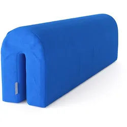 VitaliSpa Bettumrandung Blau 70 x 20 cm , Dunkelblau , Textil , Rechteckig , 70x20x14 cm , Babymöbel & Kindermöbel, Kinderzimmer & Jugendzimmer, Kinderbettzubehör