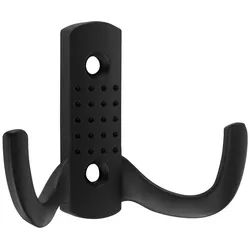 SO-TECH® Garderobenhaken JASMIN STRONG - extra stabile Ausführung (1 St), Variante kurz schwarz matt schwarz