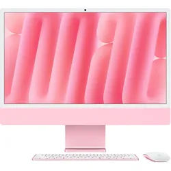 APPLE iMac 24", Pink, M4 - 10 Core CPU / 10 Core GPU, 16GB RAM, 512GB SSD, Standardglas
