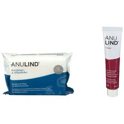 Anulind® Crème + Reinigungs- und Pflegetücher