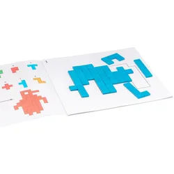 Wissner® aktiv lernen Lernspielzeug Vorlagen Pentominos, Förderung der räumlichen Vorstellung (20-St), Aus 100% recyceltem Papier.
