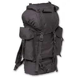 Brandit Nylon Rucksack, schwarz für Männer