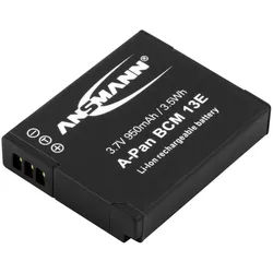 ANSMANN AG Ansmann A-Pan DMW-BCM 13E Kamera-Akku ersetzt Original-Akku (Kamera) D Kamera-Akku 950 mAh schwarz