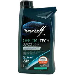 Wolf OfficialTech 0W-20 C6 F 11 l
