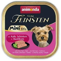 ANIMONDA Vom Feinsten mini adult Kalbfleisch/Schinken/Basilikum 100g