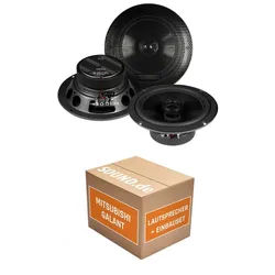 JUST SOUND best choice for caraudio Lautsprecher Boxen Einbauset Musway ME62 Mitsubishi Galant EAO Auto-Lautsprecher (80 W) schwarz