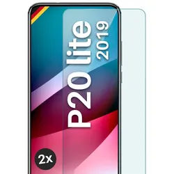 moex Klares Panzerglas für Huawei P20 Lite (2019) – passgenaue 9H Schutzfolie für zuverlässigen Displayschutz – ShockProtect Klar