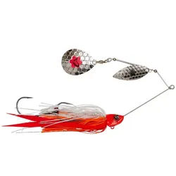 Savage Gear Kunstköder, Savage Gear Da Bush Spinnerbait 16cm 32g Sinking Red Head Silver