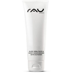 RAU Cosmetics Aloe Vera Gel mit Ectoin & Kamille - After-Sun Lotion für Gesicht und Körper 75 ml Unisex