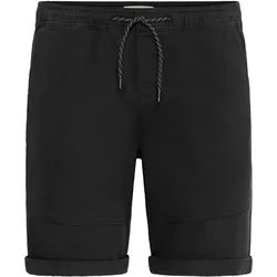 Chinoshorts SOLID "Chinoshorts SDHenk", Herren, Gr. XXL, N-Gr, schwarz, Obermaterial: 98% Baumwolle CO. 2% Elasthan EL., Hosen Chinoshorts