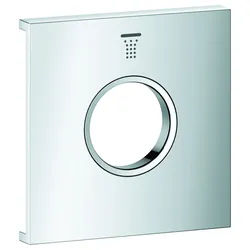 GROHE Metallplatte Grohtherm Aqua Tiles 107175, Symbol: Kopfbrause 7 chrom, 1071750000 1071750000