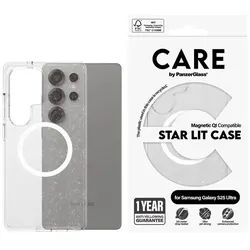 Flagship Case Urban Combat Star Lit w. White QI Compatible Samsung Galaxy S25 Ultra
