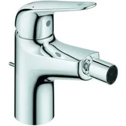 Grohe Bidet-Einhebelmischer Euroeco 1/2", m Abl.garn aus Kunststoff, chrom
