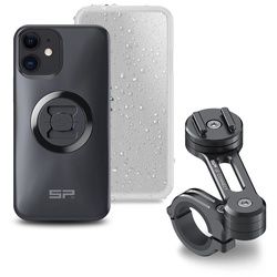 SP Connect Moto Bundle iPhone 12 Mini Smartphone Halterung, schwarz