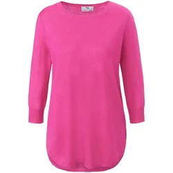 Le pull en soie et cachemire Peter Hahn Seide/Kaschmir fuchsia