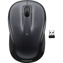 Logitech Logitech M325s Funkmaus Dunkelsilber. Maus (Funkübertragung, Funkübertragung für hohe Flexibilität) blau|silberfarben