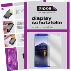 Dipos Displayschutzfolie Crystalclear (2 Stück, BL12000), Smartphone Schutzfolie