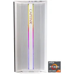 CAPTIVA Gaming-PC "Entry Gaming R10-0643", weiß, ohne Betriebssystem, 16 GB RAM 250 GB SSD, Desktop-PCs