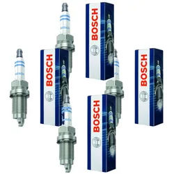 4x Zündkerze BOSCH 0 242 236 565 für Seat Jeep VW Skoda Ibiza IV Cherokee Lupo I